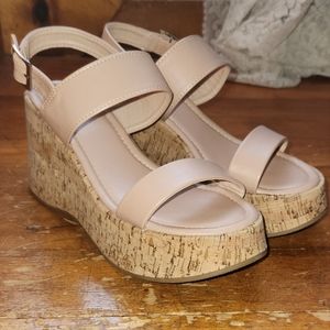 NWT Charlotte Russe Platform Wedges